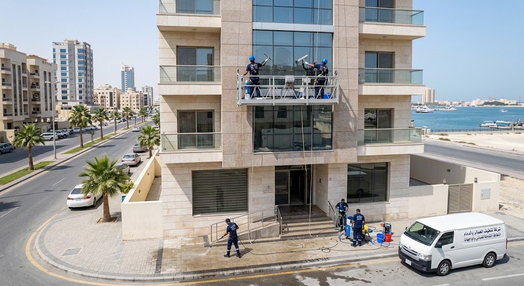 شركة تنظيف عمائر فى الدمام